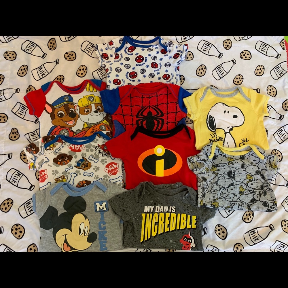 Cartoon Bodysuit Bundle 🥺❤️